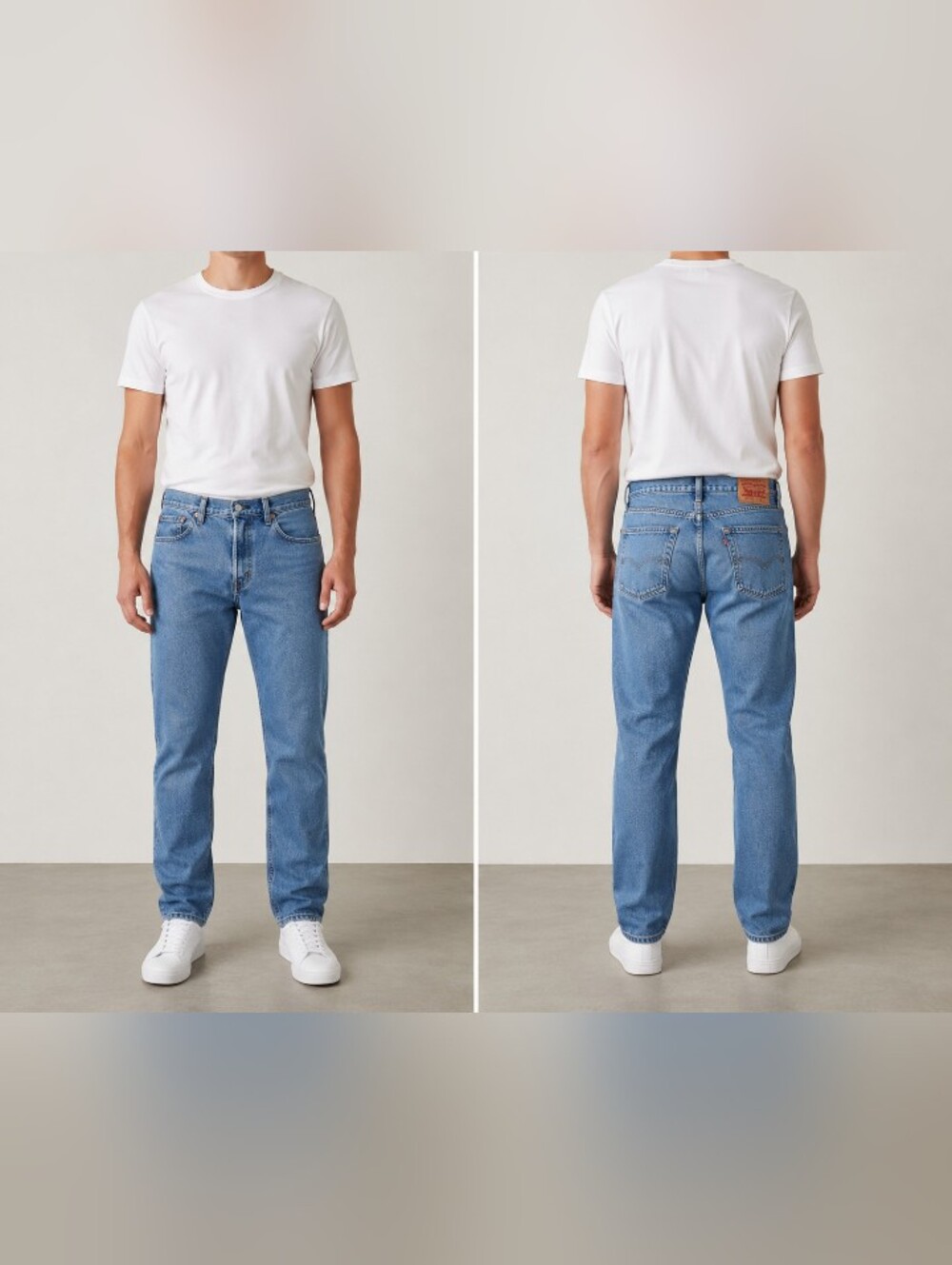 LEVI'S 531 Classic Straight Fit Men’s Jeans - Light Blue SZ38